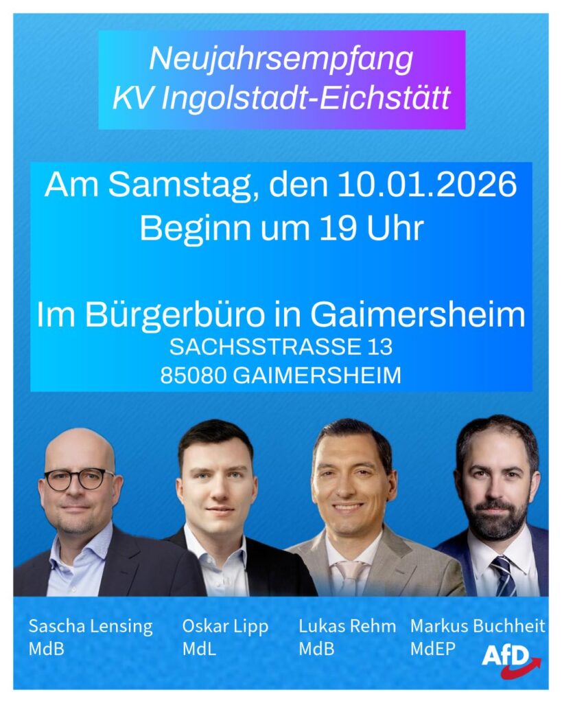 Neujahrsempfang Kreisverband Ingolstadt-Eichstätt