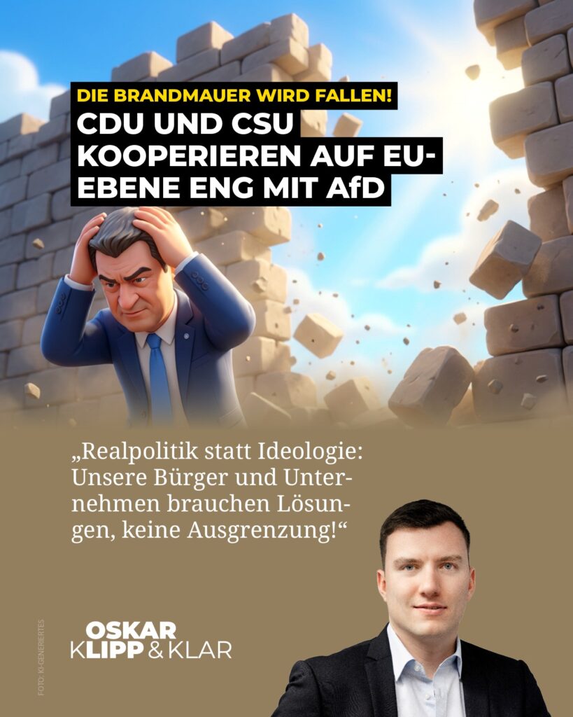 Die Brandmauer wird fallen...