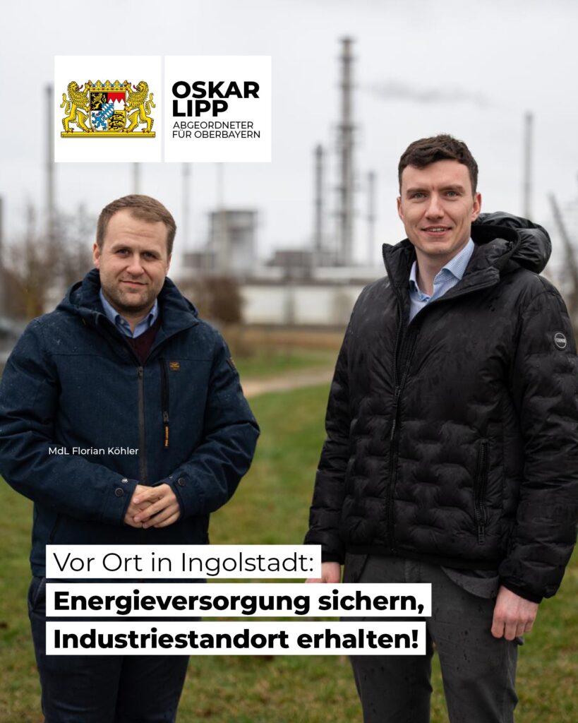 Vor Ort in Ingolstadt: Energieversorgung sichern, Industriestandort erhalten!