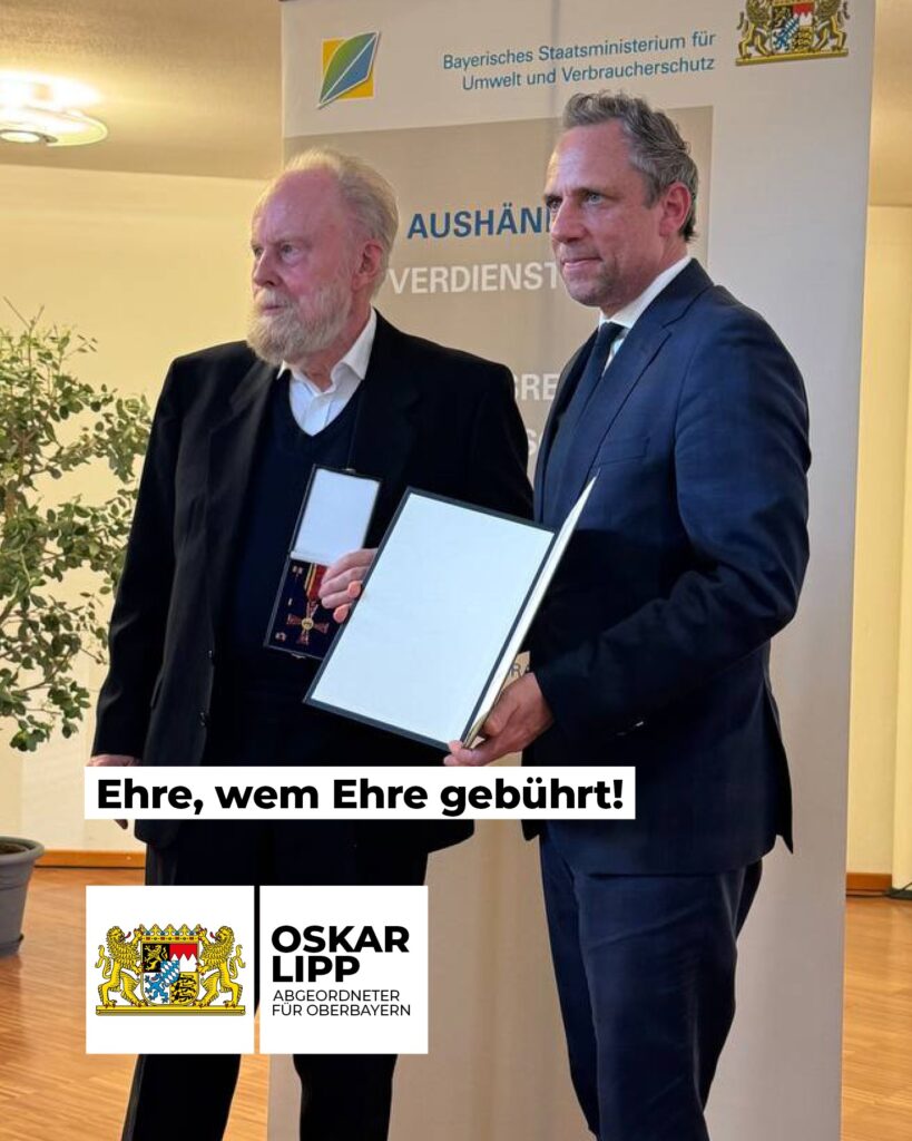 Ehre, wem Ehre gebührt!