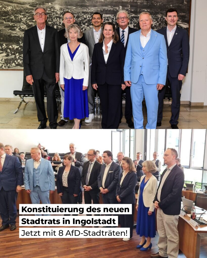 Konstituierung des neuen Stadtrats in Ingolstadt